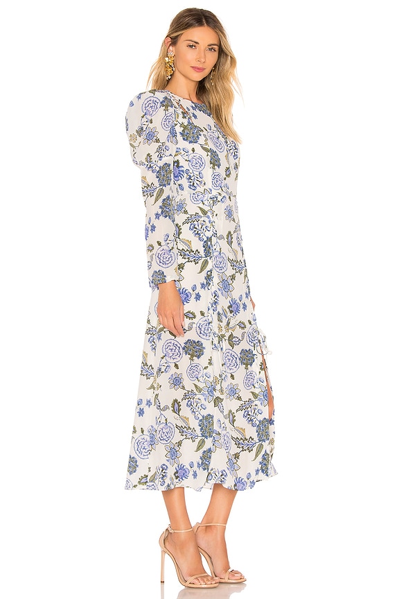 view 2 of 3 ROBE VALENTINA in Bluebell