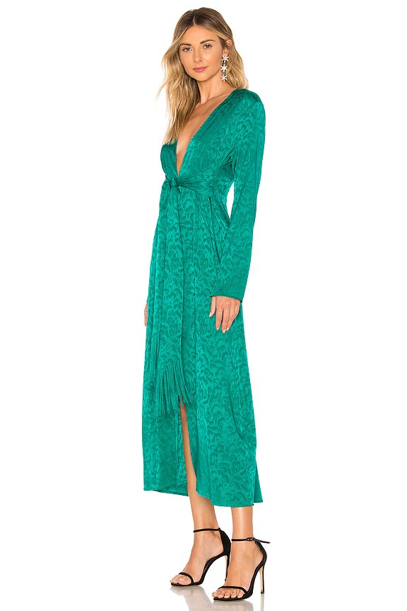 view 2 of 3 Violeta Dress in Emerald