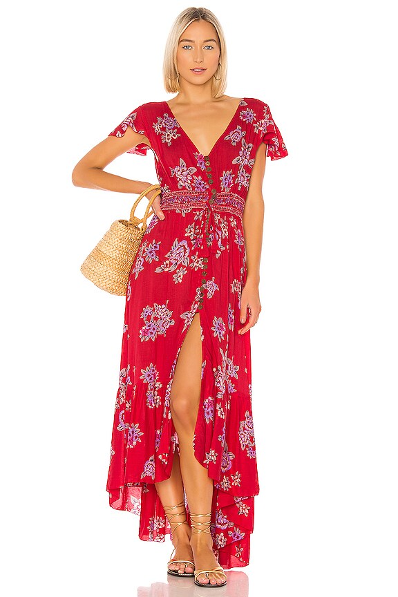 view 1 of 4 New Moon Maxi in Vintage Hawaii Red