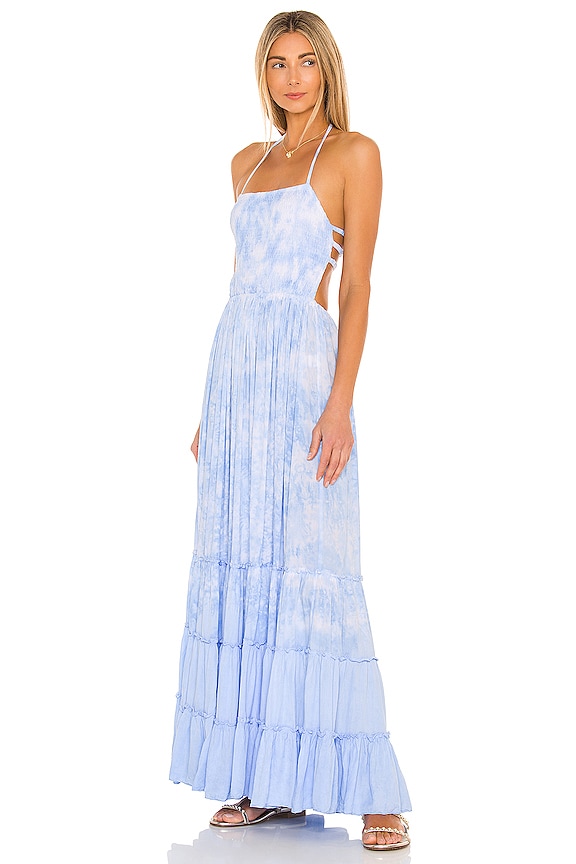 view 2 of 4 Naia Dress in Sky Smoke & Block Tie Dye