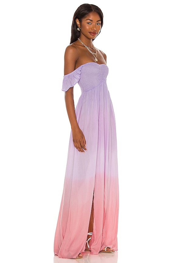 view 2 of 3 MAXIVESTIDO HOLLIE in Pink Violet Ombre