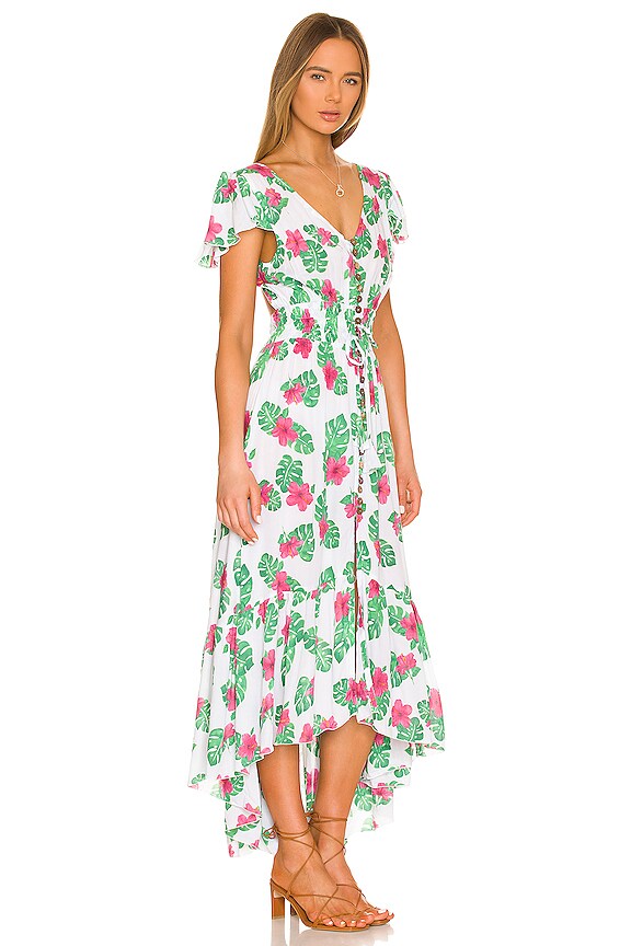 view 2 of 3 VESTIDO MOON in Tahitian Hibiscus