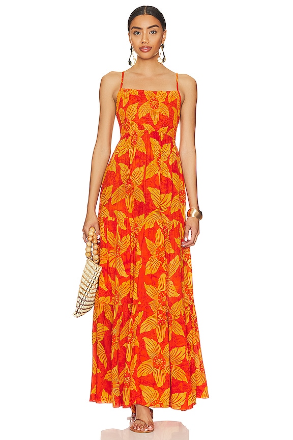 view 2 of 3 KAILANI マキシドレス in Sunflower