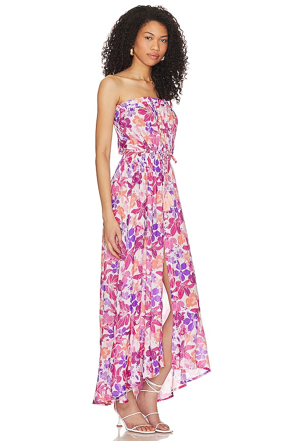 view 2 of 3 ROBE MAXI RYDEN in Tropics Fuchsia