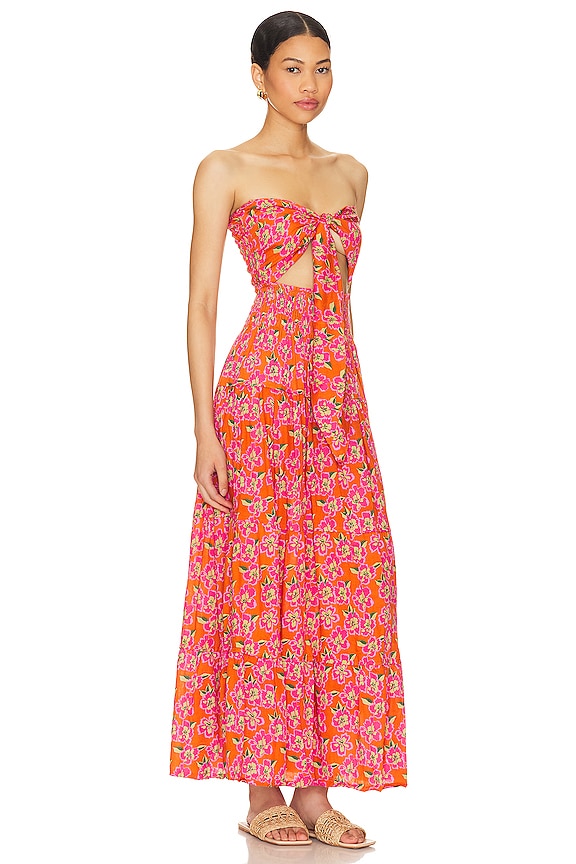 view 2 of 3 Moana Maxi Dress in Poipu Rust