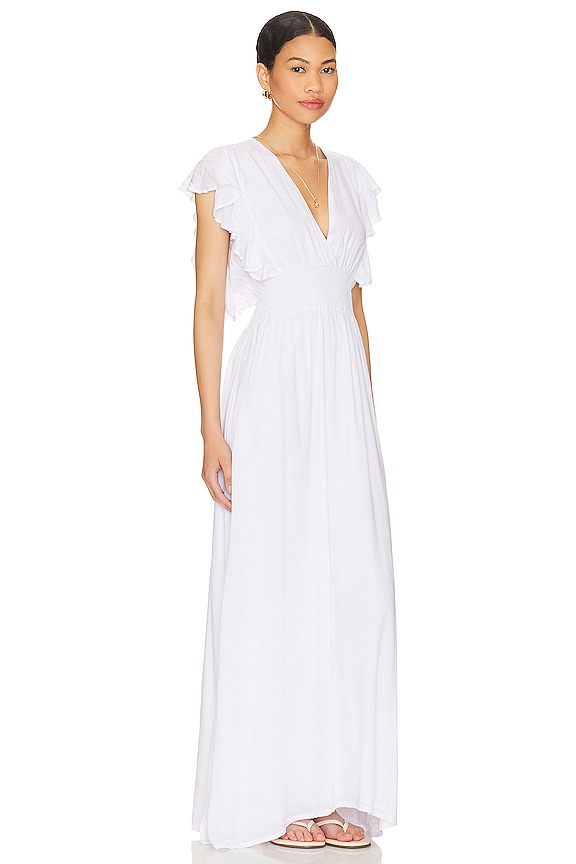 view 2 of 3 MAXIVESTIDO DAHLIA in White