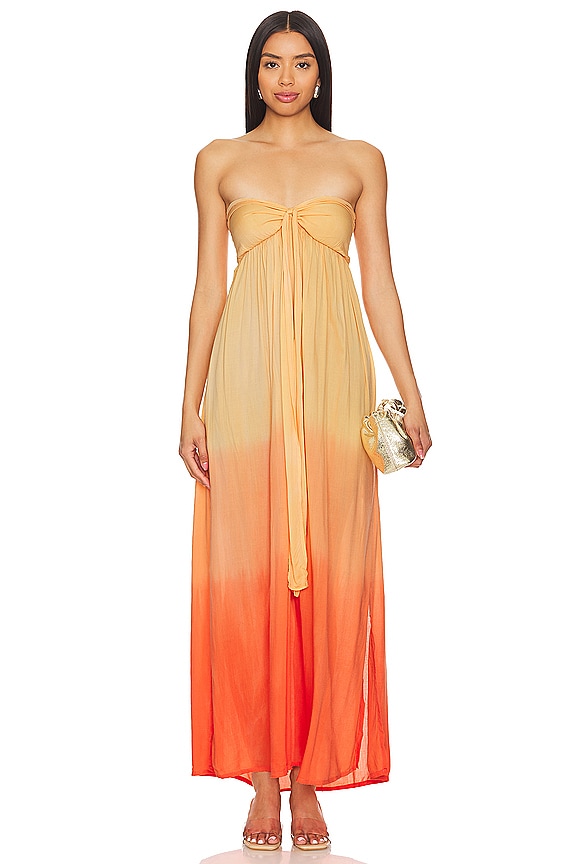 view 2 of 4 MAXIVESTIDO MELE in Sunset Ombre