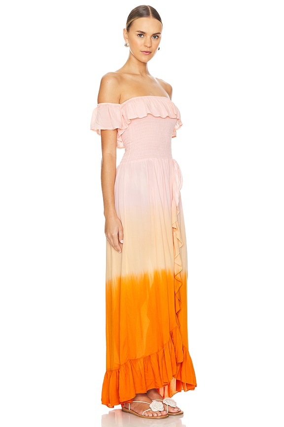 view 2 of 3 ROBE MAXI MACKENNA in Dawn Ombre