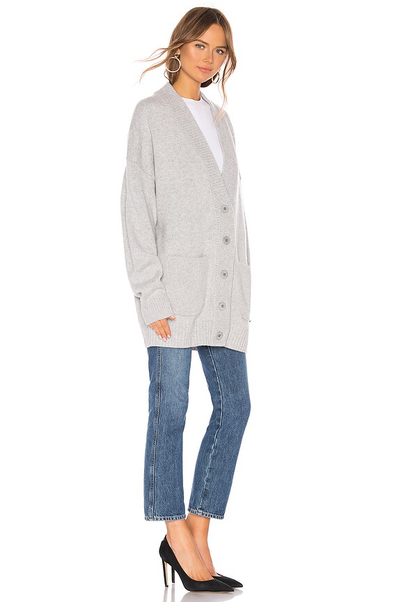 view 2 of 3 CÁRDIGAN in Heather Grey
