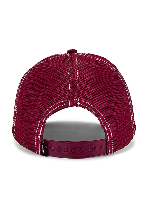 view 2 of 2 Steadfast Trucker Cap in Wine