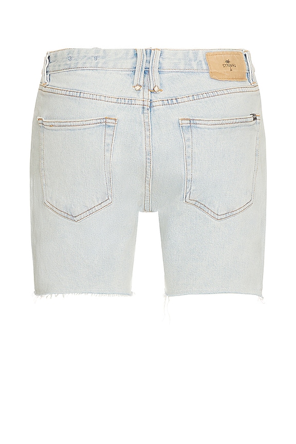 view 2 of 3 Mandude Denim Shorts - Faded Generation Blue in Faded Generation Blue