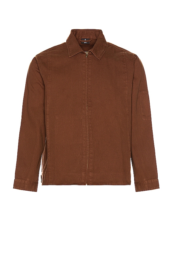 view 1 of 3 Minimal THRILLS Work Jacket in Washed Cocoa