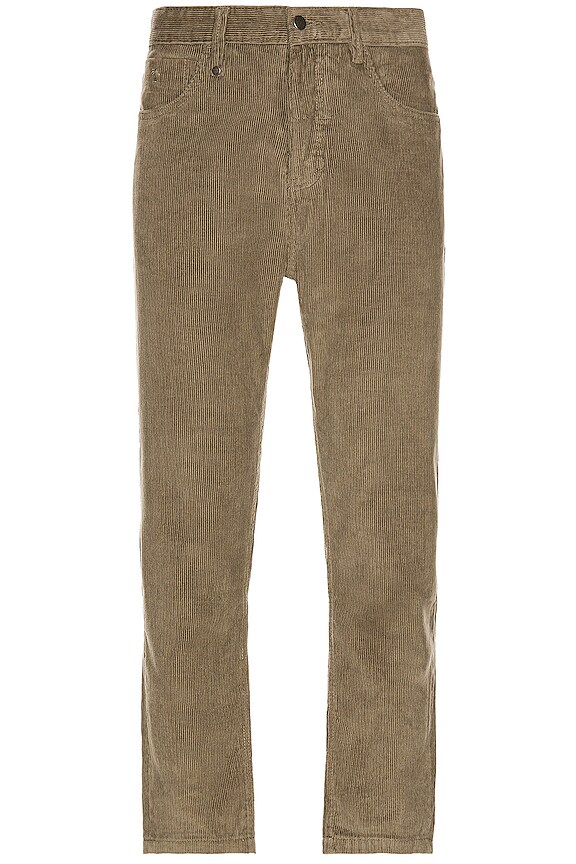 view 2 of 3 Chopped Corduroy Jean in Pewter