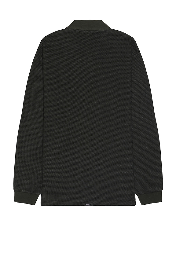 view 2 of 4 Secret Garden Rugby Polo in Oil Green