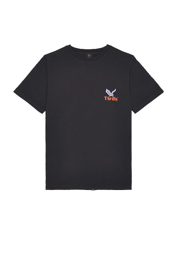 view 2 of 3 Not Forgotten Merch Fit Tee in Twilight Black