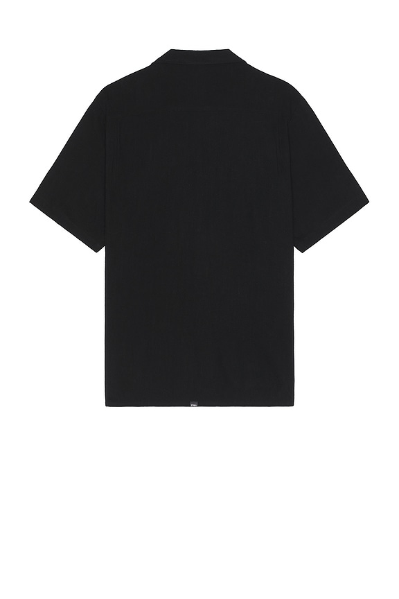view 2 of 4 Above It All Bowling Shirt in Black