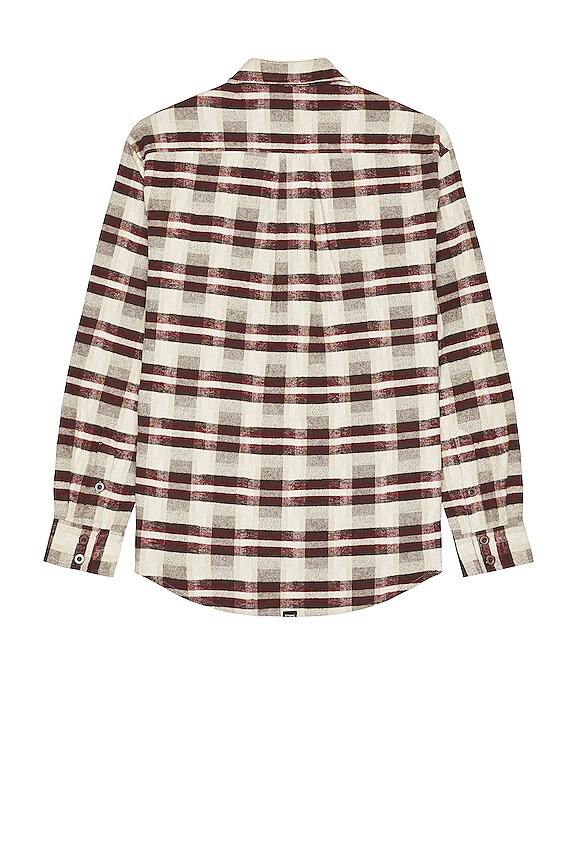 view 2 of 3 CHEMISE FLANNEL in Brown