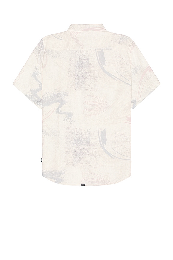 view 2 of 4 Plasma Dream Short Sleeve Shirt - White in White