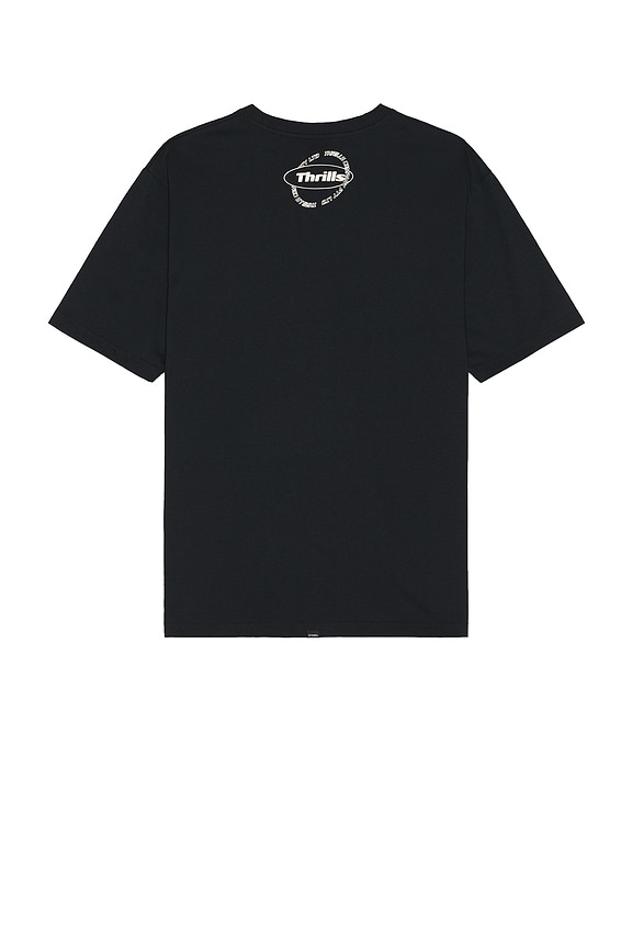 view 2 of 3 Enjoying Reality Oversized Tee in Washed Black