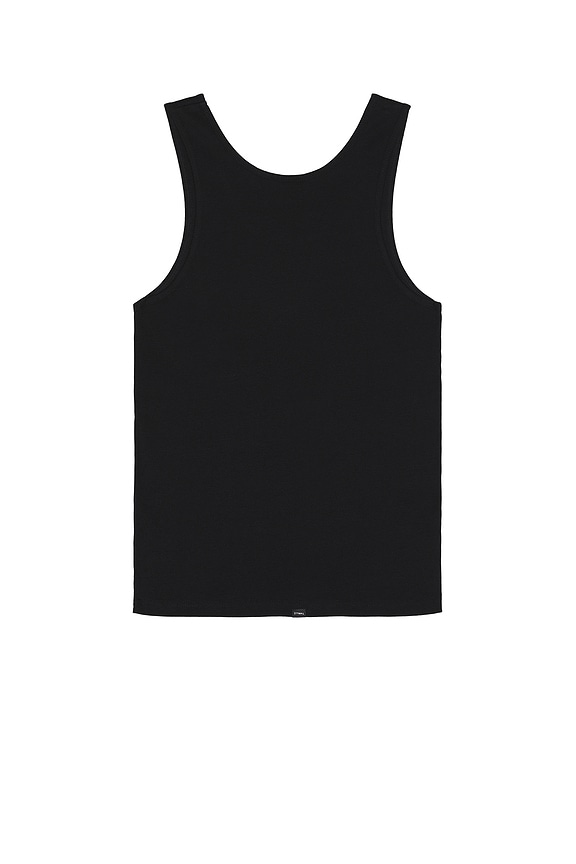 view 2 of 3 Endless Rib Tank in Black