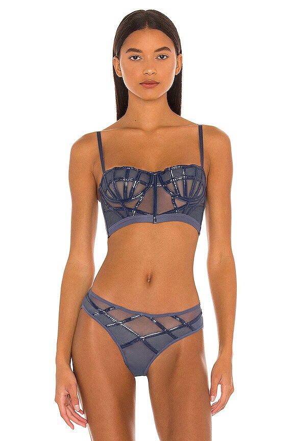 view 2 of 5 Corsica Bra in Ink