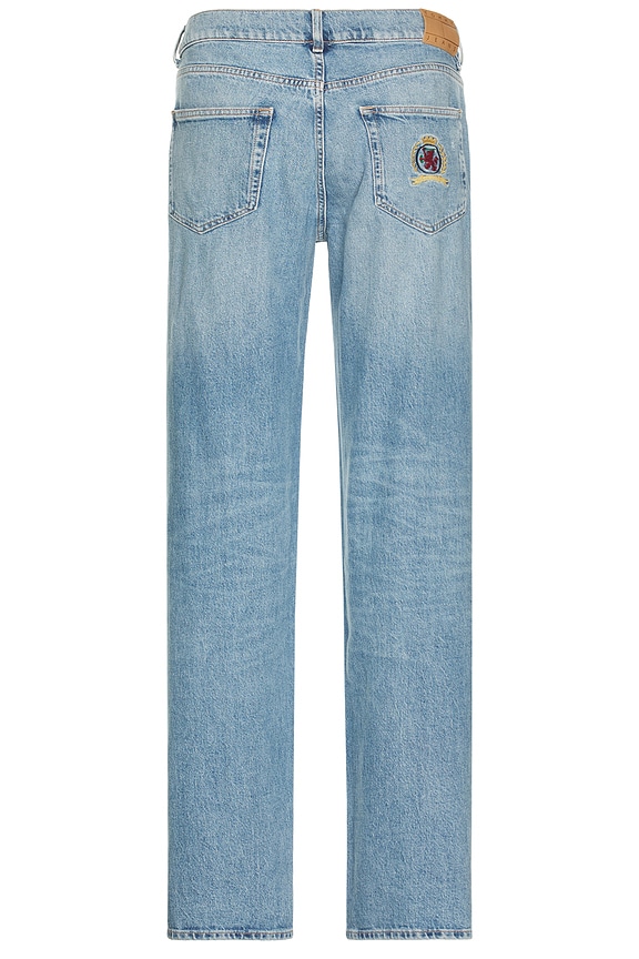 view 2 of 6 Jaimie Relaxed Straight Jeans in Denim Light