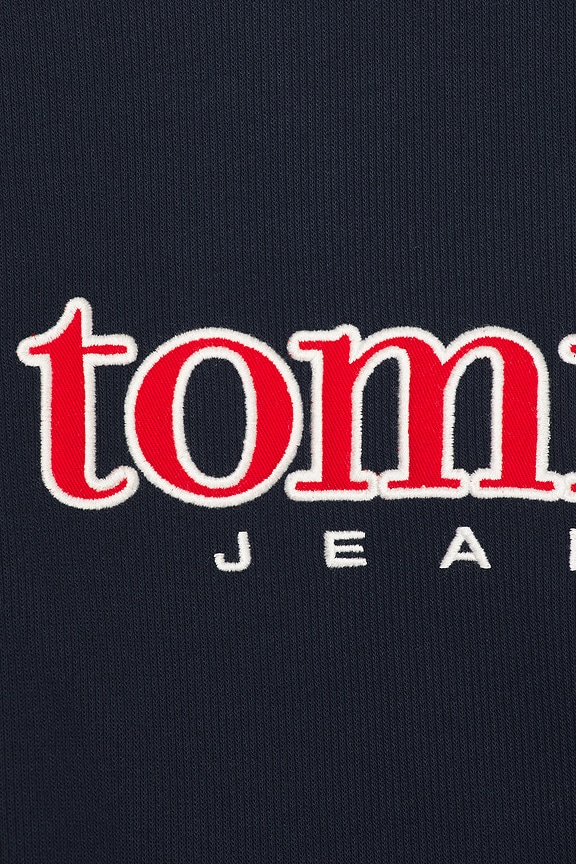 view 2 of 2 90s Texture Graphic Crew Sweatshirt in Dark Night Navy