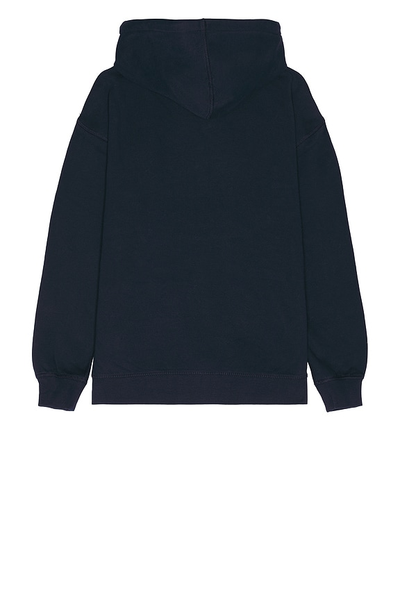 view 2 of 4 Relaxed Tommy Glitter Hoodie in Dark Night Navy
