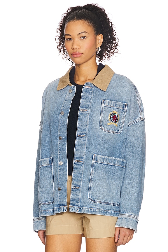 view 2 of 5 RELAXED 자켓 in Denim Light