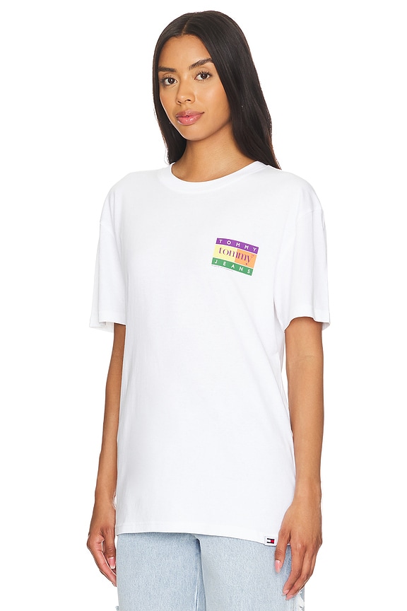 view 2 of 4 Summer Flag Tee in White