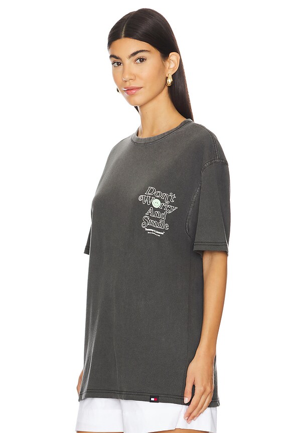 view 2 of 4 Novelty Graphic Tee in Black