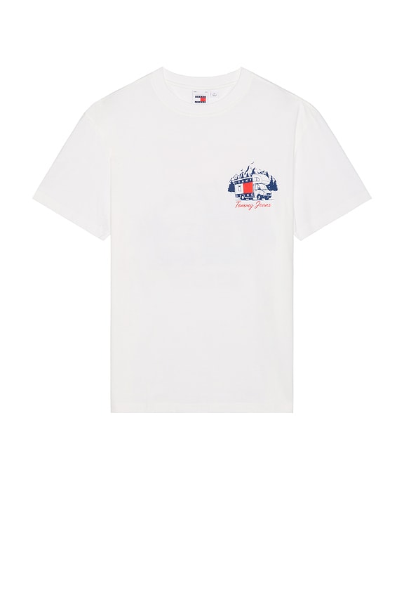 view 2 of 4 Outdoors Novelty Tee in White