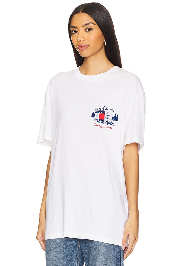 view 2 of 4 Outdoors Novelty Tee in White
