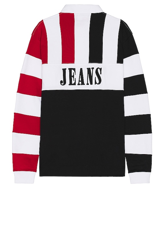 view 2 of 3 Remastered Rugby Polo in Black & Multi