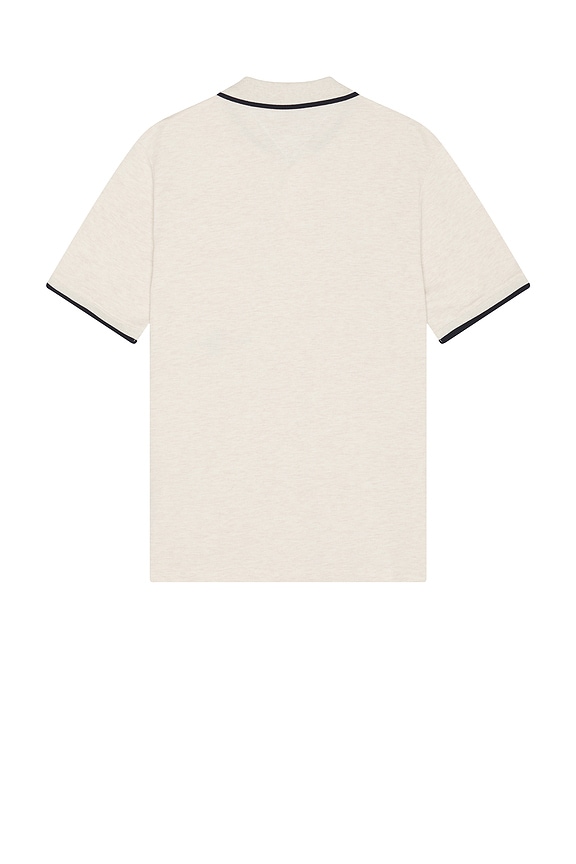 view 2 of 5 ПОЛО REGULAR in Oat Marl Heather