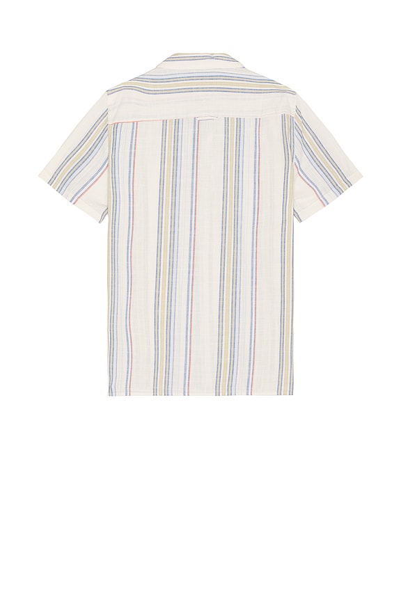 view 2 of 5 Slub Stripe Shirt in Ancient White Multi Stripes