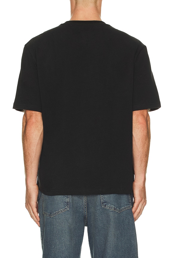 view 2 of 4 90s Distressed Flag Tee in Black