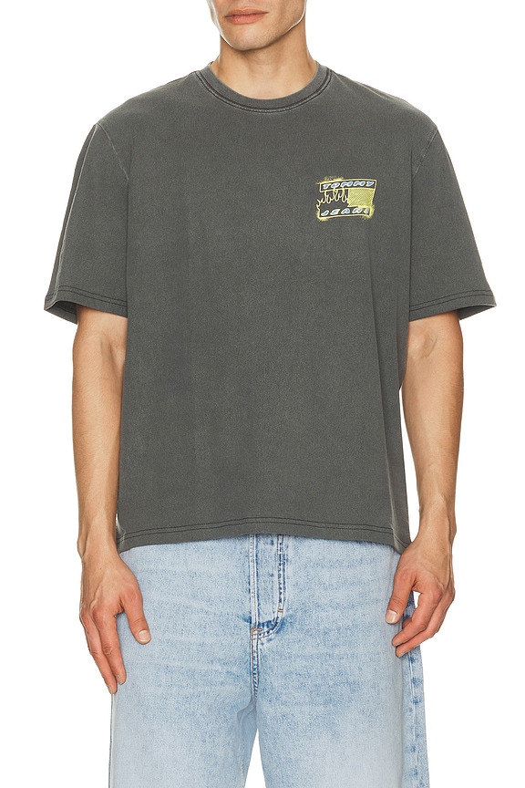 view 2 of 4 90s Bubble Flag Tee in Black