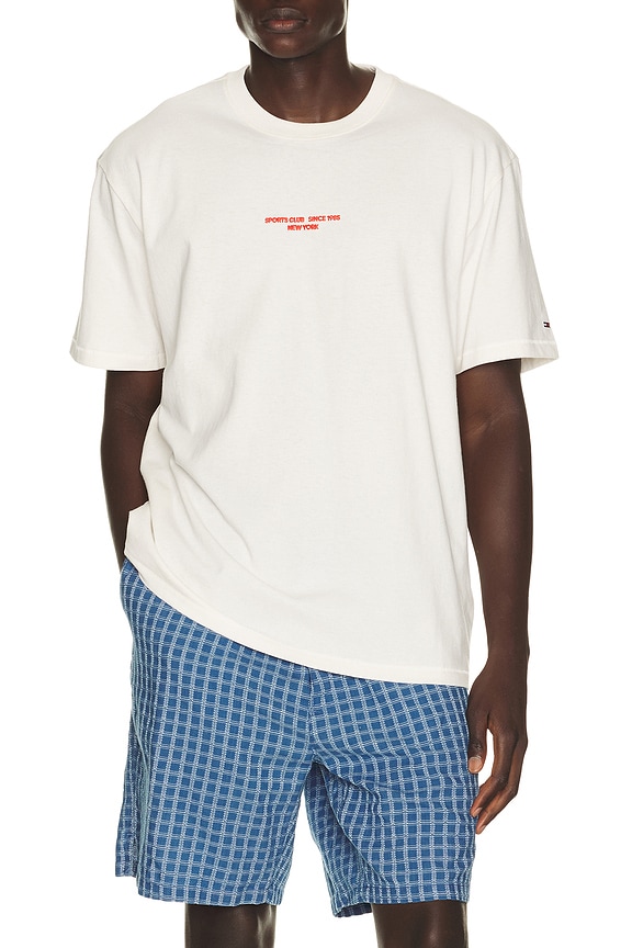 view 2 of 4 Relaxed Sailboat Tee in Ancient White
