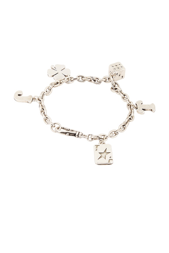 view 2 of 2 Lucky Charms Bracelet in Plata