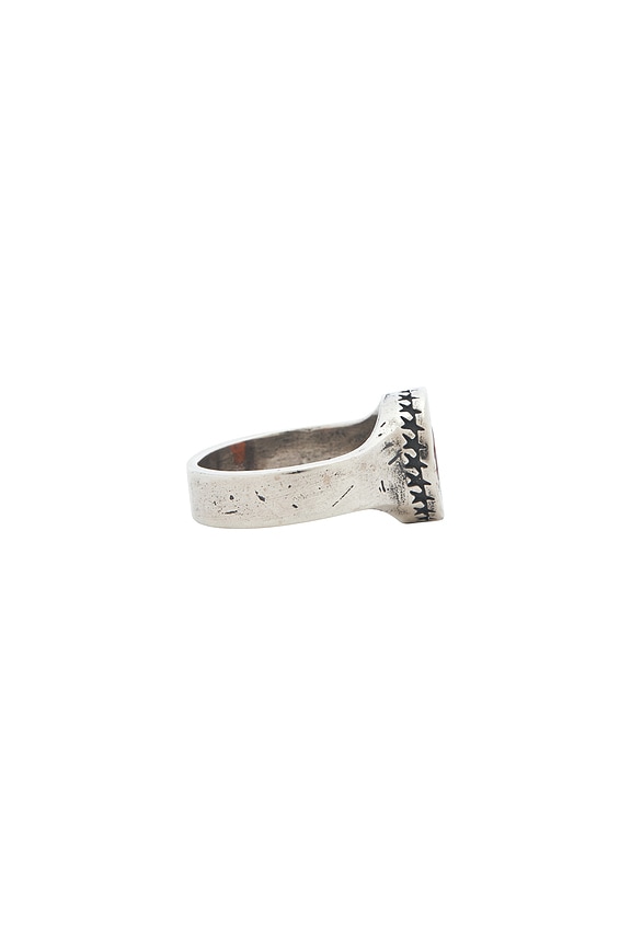 view 2 of 3 Icon Link Ruby Ring in Silver