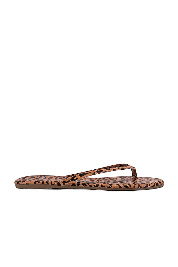 TKEES Studio Exotic Sandal in Nubuck Cheetah | REVOLVE