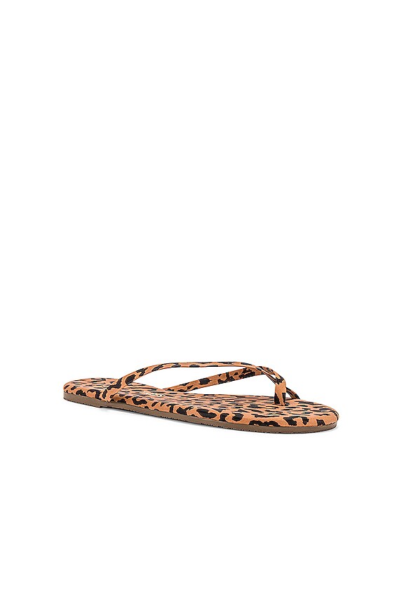 view 2 of 5 Riley Exotic Flip Flop in Cheetah