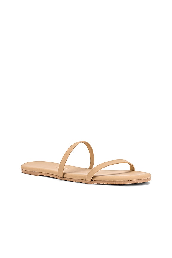 view 2 of 5 Faux Leather Matte Gemma Sandal in Sunkissed