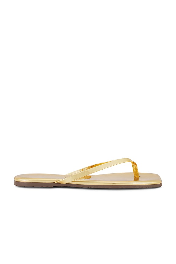 view 2 of 5 LILY 플립 플랍 in Gold