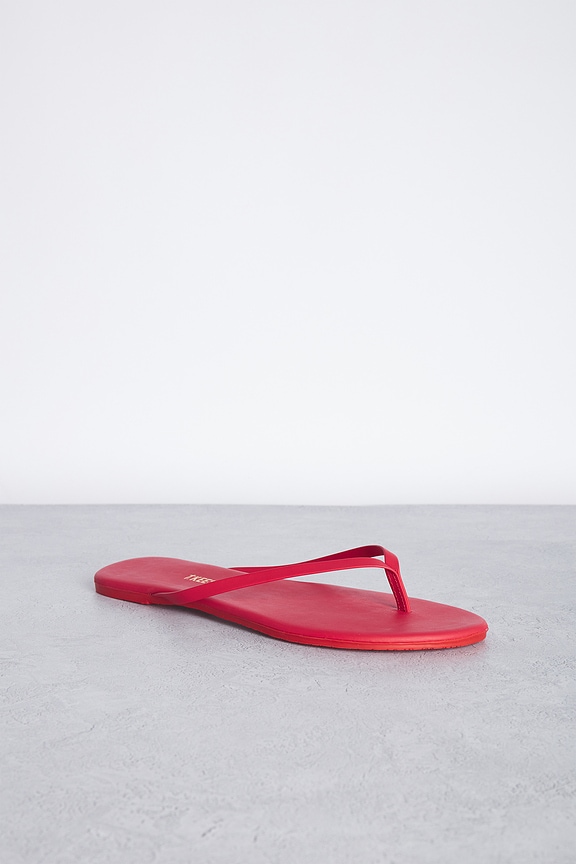 view 2 of 5 Solids Flip Flop in Red