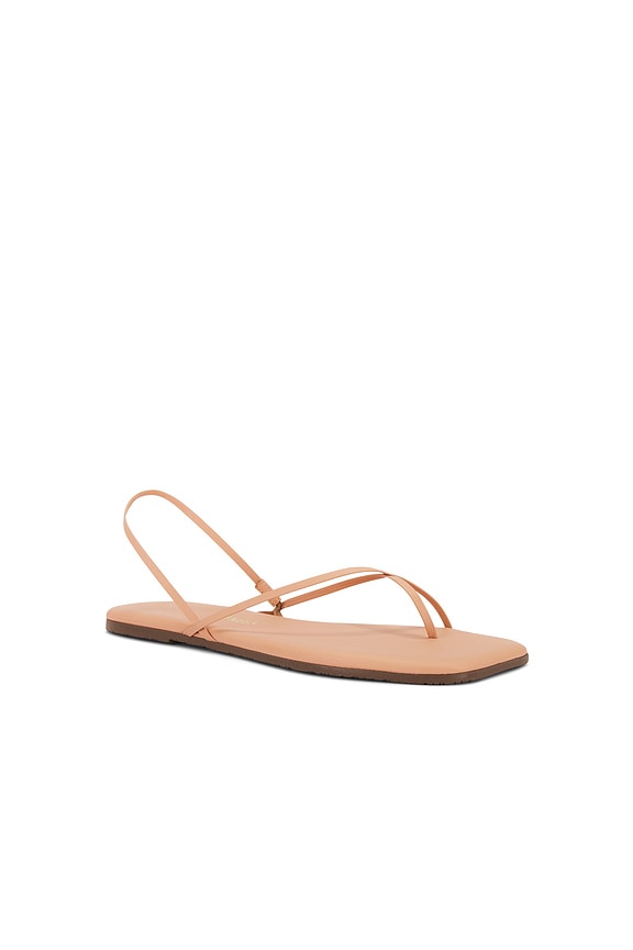 view 2 of 5 Square Toe Millie Sandal in Nude Beach