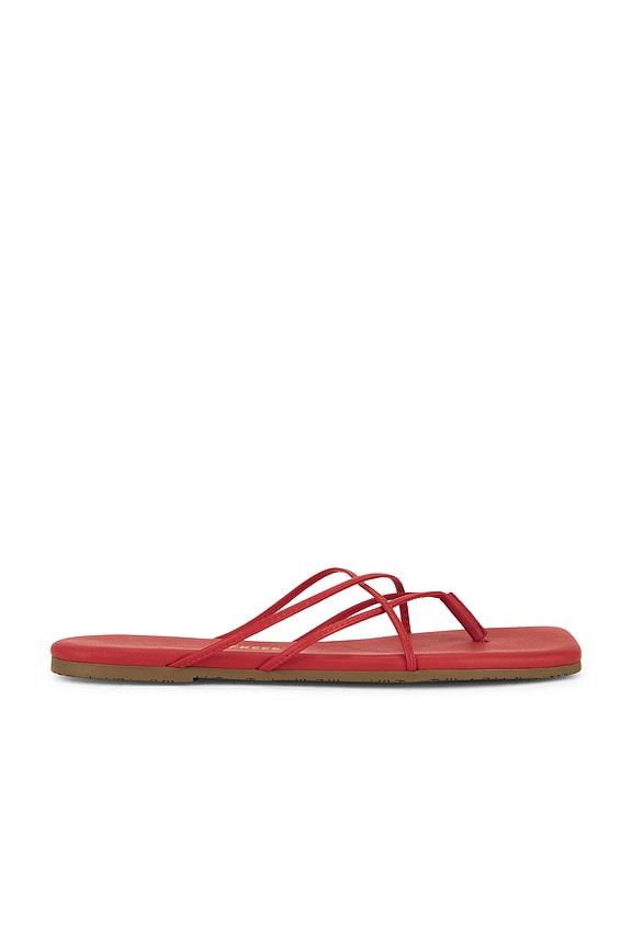 view 2 of 5 Square Toe Elle Sandal in Red
