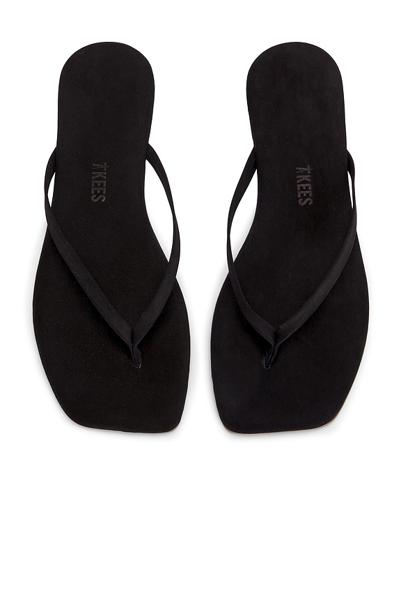 view 1 of 5 Square Toe Lily Suede Sandal in Sable