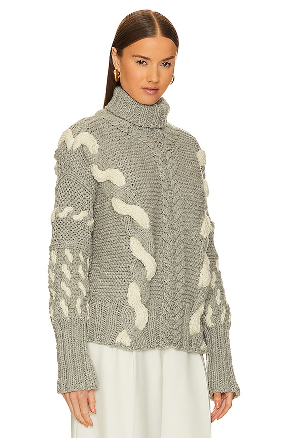 view 2 of 4 Barbora Turtleneck in Dove Grey